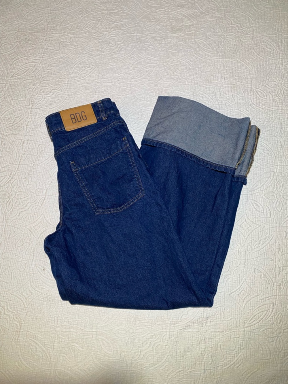 BDG Deep Blue Relaxed Fit Jeans
